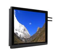 VBESTLIFE Pantalla de PC de Panel Industrial, Pantalla de PC de Panel Integrado Industrial de 15,6 Pulgadas, Computadora de Panel de Pantalla Táctil Industrial Capacitiva, 6xUSB3.0, VGA,