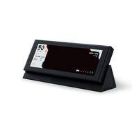 VBESTLIFE Pantalla Interior de Caja de PC de 4,6 Pulgadas con Soporte de Escritorio, Pantalla Secundaria de Tarjeta Gráfica de Computadora Personalizable, USB de 9 Pines, Puerto de Línea