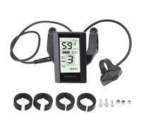 VBESTLIFE Pantalla LCD E Bike, 24V 36V 48V 52V 800S Pantalla LCD Compatible con Controlador BAFANG para Modificación de Bicicleta Eléctrica