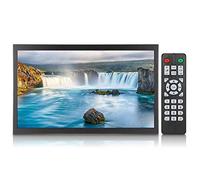 VBESTLIFE Pantalla táctil All-HD de 17,3 Pulgadas, Monitor Industrial Totalmente metálico Integrado resistivo 16: 9, para Entrada de Interfaz Completa (100-240 V), para CCTV de PC(EU)