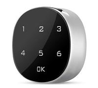 VBESTLIFE Pantalla táctil Cerradura electrónica codificada, Bloqueo de contraseña electrónica digital Cerradura de gabinete contraseña para archivador Buzón Sauna Cajón en aleación de zin