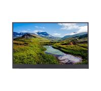 VBESTLIFE Pantalla Táctil de Monitor Portátil de 15,6 Pulgadas, Pantalla Táctil FHD IPS, Monitor de Viaje con Soporte, Monitores Externos HDMI USB C para Teléfono con PC Portátil