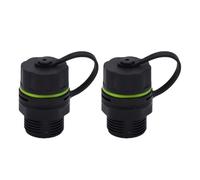 VBESTLIFE Paquete de 2 Conectores de Montaje en Panel USB 3,0, con Tapa Antipolvo de Agua, Adaptador Acoplador Hembra a Hembra para PC, Escritorio, Portátil, Reproductor Multimedia