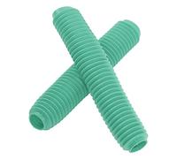 VBESTLIFE Par de Botas de Choque de Horquilla Delantera de Motocicleta, Reemplazo de Cubierta Antipolvo para RM125 DR250 DRZ400 400, Modelo Aplicable, Dimensiones (GREEN)