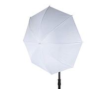 VBESTLIFE Paraguas Translúcido, Paraguas Blanco Suave para Fotografía Difusor de Luz, Difusor de Flash Softbox de 33 Pulgadas con 8 Huesos de Metal, Luz Suave de Estudio para Suavizar Sombras