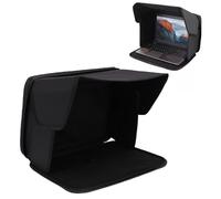 VBESTLIFE Parasol para Computadora Portátil, Se Adapta a Computadoras Portátiles de 12 a 14 Pulgadas, Cubierta de Tela Oxford Portátil Plegable con Protección de Privacidad y