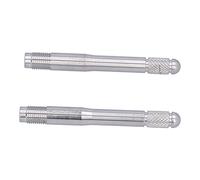 VBESTLIFE Pasadores de Alineación de Pernos de Rueda, Herramienta de Acero Inoxidable con Rosca M14 X 1,5, Guía de Montaje de Rueda de 2 Uds para