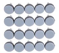 VBESTLIFE Patas Niveladoras para Muebles de PTFE de 20 Piezas, Deslizadores Antideslizantes para Muebles con Rosca M6, Deslizantes de PTFE para Mesas, Sillas, Armarios, Taburetes