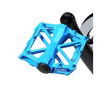 VBESTLIFE Pedales de Bicicleta de Aluminio, 1 par de Pedales Planos para Bicicleta de Montaña, Plataforma Antideslizante, Agarre Ancho, Aleación de Aluminio Antideslizante para, de Carretera, BMX,
