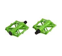 VBESTLIFE Pedales de Bicicleta de Aluminio, 1 par de Pedales Planos para Bicicleta de Montaña, Plataforma Antideslizante, Agarre Ancho, Aleación de Aluminio Antideslizante para, de Carretera, BMX,