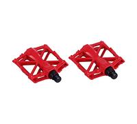 VBESTLIFE Pedales de Bicicleta de Aluminio, 1 par de Pedales Planos para Bicicleta de Montaña, Plataforma Antideslizante, Agarre Ancho, Aleación de Aluminio Antideslizante para, de Carretera, BMX,