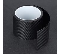 VBESTLIFE Película Protectora de Fibra de Carbono Negra, Protector de Borde de Puerta de Coche, Pegatina Antiarañazos (#3)