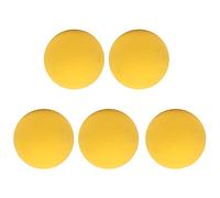VBESTLIFE Pelotas Hinchables, 5 Unidades de 6 Cm, Pelotas Hinchables de Goma, Pelotas de Ejercicio de Mano Port¨¢Tiles, Recuerdos de Fiesta para Ni?os, Raquetbol (Amarillo)