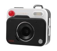 VBESTLIFE Pequeña Cámara Digital 1080P, Cámara Retro de 48 MP con Pantalla LCD de 1,77 Pulgadas y 6 Filtros Integrados, para Vlog de Viajes Campus Life (Black)