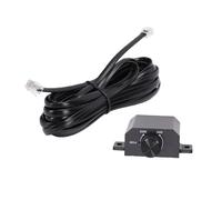 VBESTLIFE Perilla de Control de Graves para Automóvil de 6 Pines, Perilla de Volumen Universal para Subwoofer con Cable de Cobre Puro de 16.4 Pies para Amplificador de Automóvil, Altavoz