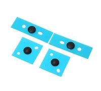 VBESTLIFE Pies Inferiores de la Caja del Ordenador Portátil para Microsoft Surface 3ª/4ª/5ª Generación, Pies Antideslizantes de la Parte Inferior Redonda de Repuesto (Negro)