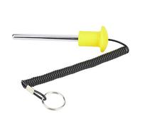 Vbestlife. Pin Tensile - Pomo magnético Universal de Repuesto para Pilas, Accesorios de Entrenamiento y Fitness, Mango en T Amarillo Reforzado con Alambre de Acero (10 105)