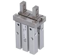 VBESTLIFE Pinza de Cilindro Neumático de Doble Acción, Pinza Paralela MHZ2-16D, Fuerza de Sujeción 34N, para Montaje de Automatización