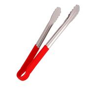 VBESTLIFE Pinza de Resorte de Acero Inoxidable, Roja (Grande)