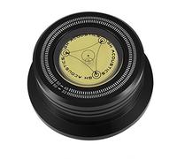 VBESTLIFE Pinza para Placa LP, estabilizador de vibración para Placa giratoria, Disco de cojín, estabilizador de grabación, para Disco de 50Hz, Negro