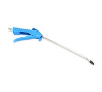 VBESTLIFE Pistola de Aire Resistente a Alta Presión con Boquilla Larga de Acero Inoxidable para Limpieza de Polvo en Fábrica, Escuela, Hogar - Azul 6 Mm