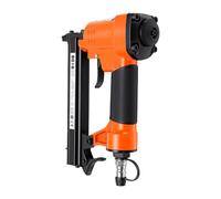 VBESTLIFE Pistola Grapadora Neumática Calibre 21 con Ajuste de Profundidad | Grapadora de Tapicería de Aire, Disparo Rápido y Continuo para Reparación de Muebles, Elaboración de Madera, Se Adapta a