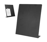 VBESTLIFE Pizarra Magnética Negra, Tablón de Anuncios Magnético de 11 X 8,5 X 2,4 Pulgadas para Mostrar Notas Magnéticas, Poesía, Fotos, para el Hogar, la Escuela, la Cocina y la Oficina