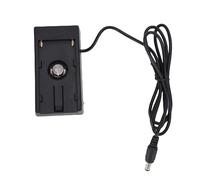 VBESTLIFE Placa Adaptadora de Batería NP-F con Puerto de Salida DC 5,5 de 2,1 Mm, Compatible con Baterías NP-F550 a F970 y Rosca de 1/4 Pulgadas para Luces LED