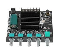 VBESTLIFE Placa Amplificadora BT con Potencia Estéreo de 2.1 Canales de Alto Rendimiento para Altavoces de 15-100W 4-8Ω, Función de Protección Incorporada, Ideal para Sistemas de de Bricolaje