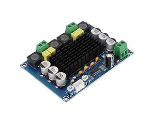 VBESTLIFE Placa Amplificadora, Placa Amplificadora de Potencia Digital HiFi de Salida de Potencia de Doble Canal 2x120W, Módulo Amplificador de Audio Estéreo para Sistema de Audio Altavoces DIY