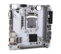 VBESTLIFE Placa Base de Computadora, Placa Base ITX de Doble Canal DDR4 64GB 3000MHz con Ranura PCIe 3.0 X16 M.2, para CPU de 10.a y 11.a Generación