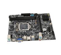 VBESTLIFE Placa Base de Computadora, USB3.0 SATA3.0 Placa Base LGA 1151 Fácil de Instalar Nic de 100 Mbps para PC de Escritorio