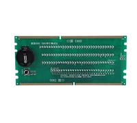 VBESTLIFE - Placa base de escritorio para PC DDR2/DDR, 3 ranuras de memoria RAM tarjeta de comprobador con luz LED