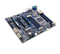 VBESTLIFE Placa Base GA 6PXSVT, Zócalo LGA 2011 para Procesadores de la Serie E5 1600 2600, Soporte para Memoria DDR3 ECC y Matrices Raid