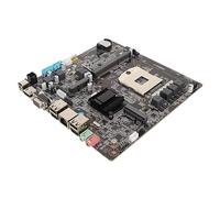 VBESTLIFE Placa Base HM65, Zócalo LGA 988 para CPU Core I3 I5 I7 de 2. ª Generación con DDR3, 16 GB de RAM, Micro ITX, Placa Base para PC para Juegos