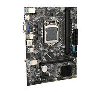 VBESTLIFE Placa Base LGA1155, Placa Base B75MVH para Ordenador M ATX con DDR3 16GB SATA3 USB3.0 VGA DVI HDMI M.2 NVMe Gigabit LAN