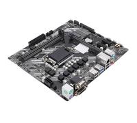 VBESTLIFE Placa Base para Computadora de Escritorio, CPU LGA 1200 de 10.a Generación con 2 Ranuras DDR4, 64 GB como Máximo, 4 Interfaces SATA, para Juegos y Entretenimiento en el Hogar