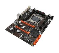 VBESTLIFE Placa Base para Computadora X99, Placa Base para Juegos LGA 2011 3 DDR4 Quad Channel NVME PCIE X4, 4 USB3.0, Tarjeta de Red Gigabit, para Computadora DIY