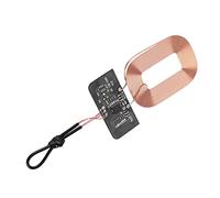 VBESTLIFE Placa de Bobina del Módulo Transmisor de Carga Inalámbrica, Kit de Bricolaje de 5 V 1 A con Espaciador Magnético, Almohadilla de Carga Universal para Proyectos de Viajes en Casa y Oficina
