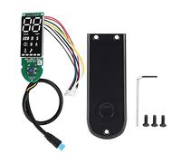VBESTLIFE Placa de Circuito de Tablero, Tablero de Pantalla Digital BT para Patinete El¨¦ctrico con Cubierta de Panel de Pantalla Apta para MAX G30