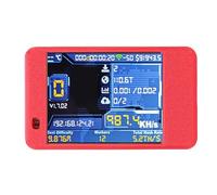 VBESTLIFE Placa de Desarrollo ESP32 para Minería de Bitcoin, Mini Pantalla Inteligente para Minería de Bitcoin de 2,8 Pulgadas, 1060KHs ESP2-2432S028 para Cálculo del Módulo Hashrate USB (Rojo)