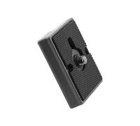 VBESTLIFE Placa de Liberación Rápida, Orificio para Tornillo de 1/4, Repuesto para 200PL-14, Antigiro para Cabezal de Trípode, Base de Aleación de Aluminio para Cámara de Acción sin Espejo