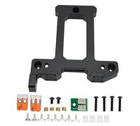 VBESTLIFE Placa de Soporte de Cama Caliente para Voron 0.1, Placa de Soporte de Impresora 3D de Fácil Montaje Mecanizada CNC de Metal con Ranura de Montaje y Orificio