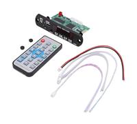 VBESTLIFE Placa Decodificadora, Módulo Receptor de Audio Decodificador MP4, MP3, MP5 1080P con Pantalla Digital LED, Bluetooth 5.4