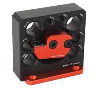 VBESTLIFE Plantilla para Hacer Pasadores de Taladro Eléctrico, Rendimiento Compacto y Estable para Proyectos de Carpintería, Aleación de Aluminio Imperial