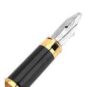 VBESTLIFE Pluma de Caligrafía, Pluma de Caligrafía de Punta Ancha con Depósito de Tinta de Pistón para árabe Cursiva Gótica, de Arte de con de bambú para Escribir Letras, Regalo para Artistas (Tipo