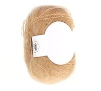 VBESTLIFE Popular Hilo de Lana Larga Suave Mohair Pashm Angora para Proyectos de Tejido Antiencogimiento, Material Suave y Noble, Conveniente y Duradero, Adecuado para Bufandas Chales (18 caqui)