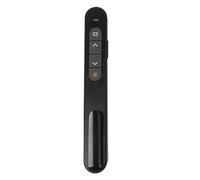 VBESTLIFE Presentador Inalámbrico de Control Remoto, Presentación Puntero Clicker con Hipervínculo y Control de Volumen, USB Portátil PPT Clicker para la Oficina del Aula