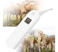 VBESTLIFE Probador de Temperatura Veterinario de con Sonda de Metal Sensible para Medición del Ano de Ganado Accesorio Esencial para Ganado