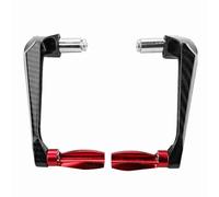 VBESTLIFE Protector de Freno de Manillar de Motocicleta Universal de Aleación de Aluminio de 7/8 Pulgadas, Reemplazo Duradero Negro, Fácil de Instalar, Cinco Colores (rojo)
